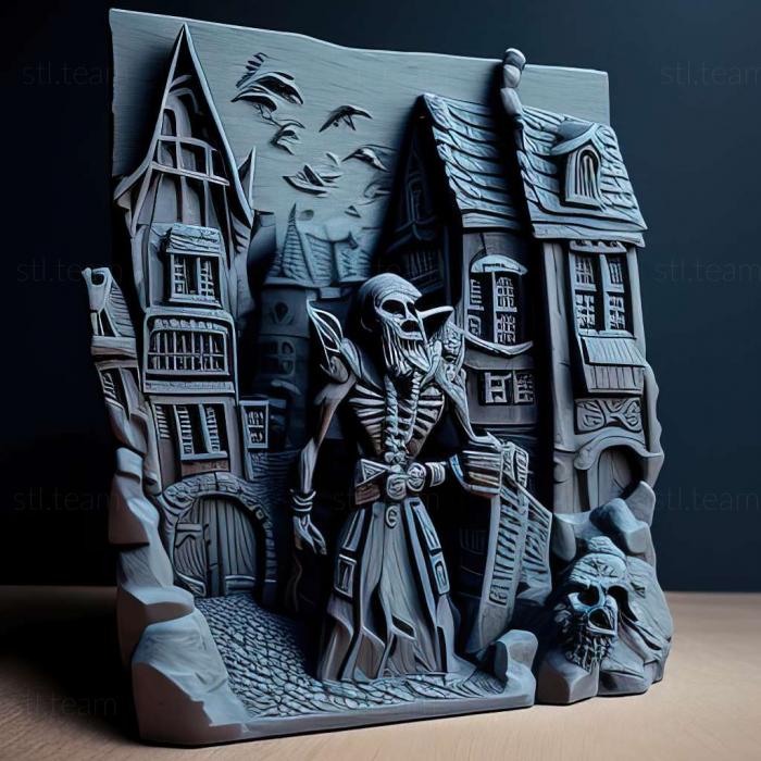 3D model Mordheim City of the Damned game (STL)